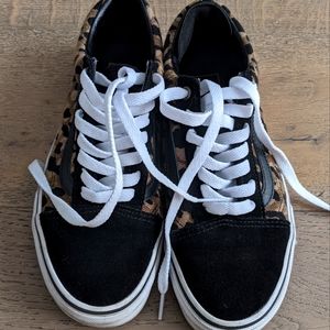 Vans leopard